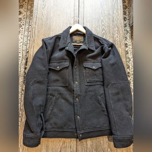 Filson Beartooth Camp Jacket, Navy blue/Black Large